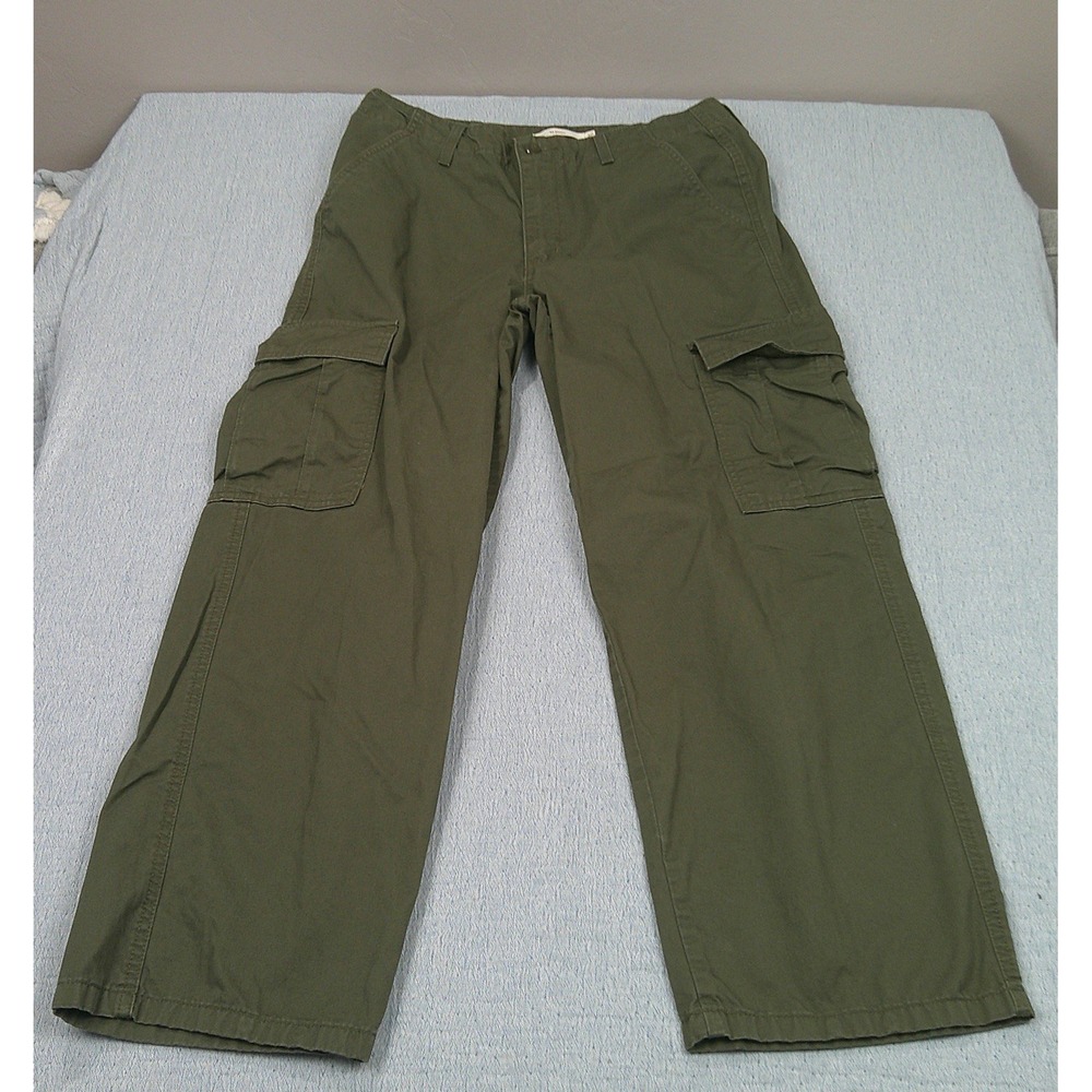 Levi's Women's Army Green '94 Baggy Cargo Hiking Outdoors Size 30 x‎ 30